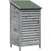 Sodo Sandėlys Pilka 59 x 56 x 113,5 cm Kietasis pušinis medis