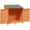 Sodo Sandėlys Ruda 106 x 56 x 113,5 cm Kietasis pušinis medis