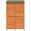 Sodo Sandėlys Ruda 106 x 56 x 176,5 cm Kietasis pušinis medis