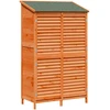 Sodo Sandėlys Ruda 106 x 56 x 176,5 cm Kietasis pušinis medis