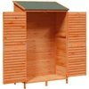 Sodo Sandėlys Ruda 106 x 56 x 176,5 cm Kietasis pušinis medis