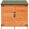 Sodo Sandėlys Ruda 106,5 x 56 x 113,5 cm Kietasis pušinis medis
