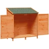 Sodo Sandėlys Ruda 106,5 x 56 x 113,5 cm Kietasis pušinis medis