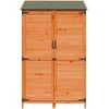 Sodo Sandėlys Ruda 106,5 x 56 x 176 cm Kietasis pušinis medis