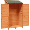 Sodo Sandėlys Ruda 106,5 x 56 x 176 cm Kietasis pušinis medis