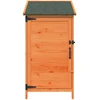 Sodo Sandėlys Ruda 59 x 56 x 113,5 cm Kietasis pušinis medis