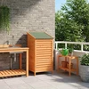 Sodo Sandėlys Ruda 59 x 56 x 113,5 cm Kietasis pušinis medis
