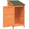 Sodo Sandėlys Ruda 59 x 56 x 113,5 cm Kietasis pušinis medis