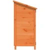 Sodo Sandėlys Ruda 59,5 x 56 x 113,5 cm Kietasis pušinis medis