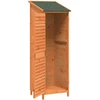 Sodo Sandėlys Ruda 59 x 56 x 176 cm Kietasis pušinis medis
