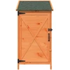 Sodo Sandėlys Ruda 59,5 x 56 x 113,5 cm Kietasis pušinis medis