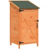 Sodo Sandėlys Ruda 59,5 x 56 x 113,5 cm Kietasis pušinis medis