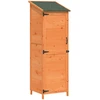 Sodo Sandėlys Ruda 59,5 x 56 x 176,5 cm Kietasis pušinis medis