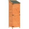 Sodo Sandėlys Ruda 59,5 x 56 x 176,5 cm Kietasis pušinis medis