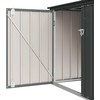 Sodo saugojimo dėžė Juoda 151,5 x 107 x 100 cm Plienas