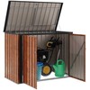 Sodo saugojimo dėžė Ruda 151,5 x 82 x 110,5 cm Plienas