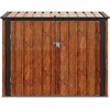 Sodo saugojimo dėžė Ruda 151,5 x 82 x 110,5 cm Plienas