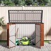 Sodo saugojimo dėžė Ruda 214 x 82 x 132 cm Plienas
