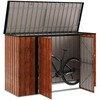 Sodo saugojimo dėžė Ruda 214 x 82 x 132 cm Plienas