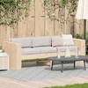 Sodo sofa Natūrali 185,5 x 60 x 62 cm Kietos pušies mediena