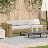 Sodo sofa Ruda 185,5 x 60 x 62 cm Kietos pušies mediena