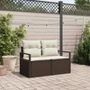 Sodo sofa su pagalve 120 x 62 x 69 cm poliratanas
