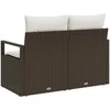 Sodo sofa su pagalve 120 x 62 x 69 cm poliratanas