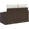 Sodo sofa su pagalve 123 x 62 x 69 cm poliratanas