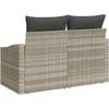 Sodo sofa su pagalve 123 x 62 x 69 cm poliratanas