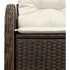 Sodo sofa su pagalve Ruda 121 x 62 x 69cm poliratanas
