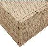 Sodo sofa su pagalve Smėlio 184 x 62 x 69 cm poliratanas