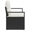 Sodo sofa su pagalve su saugykla 120 x 62 x 69 cm poliratanas