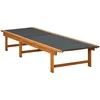 Sodo šoninis stalas 3 pcs Ruda 33 x 44,5 x 51 cm
