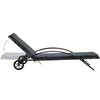 Sodo šoninis stalas Ruda 110 x 55 x 35,5 cm Kieto teka medžio