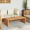 Sodo šoninis stalas Ruda 110 x 55 x 35,5 cm Kieto teka medžio