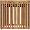Sodo šoninis stalas Ruda 45 x 45,5 x 45,5 cm Kieto teka medžio
