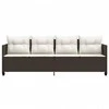 Sodo stalas Antracitas 50 x 50 x 72 cm metalas