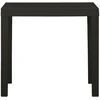 Sodo stalas, antracito spalvos, 79x65x72cm, plastikas