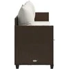 Sodo stalas Balta 100 x 100 x 73 cm poliratanas