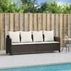 Sodo stalas Balta 100 x 100 x 73 cm poliratanas