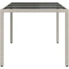 Sodo stalas Balta 150 x 90 x 75 cm poliratanas