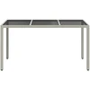 Sodo stalas Balta 150 x 90 x 75 cm poliratanas