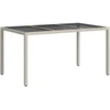 Sodo stalas Balta 150 x 90 x 75 cm poliratanas