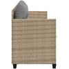 Sodo stalas Balta 300 x 100 x 73 cm poliratanas