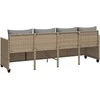 Sodo stalas Balta 300 x 100 x 73 cm poliratanas