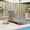 Sodo stalas Juoda 150 x 90 x 75 cm poliratanas
