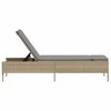Sodo stalas Juoda 150 x 90 x 75 cm poliratanas