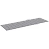 Sodo stalas Pilka 140 x 80 x 75 cm Kietos akacijos mediena