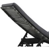 Sodo stalas Pilka 180 x 90 x 75 cm Kietos akacijos mediena