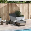 Sodo stalas Ruda 100 x 100 x 73 cm poliratanas